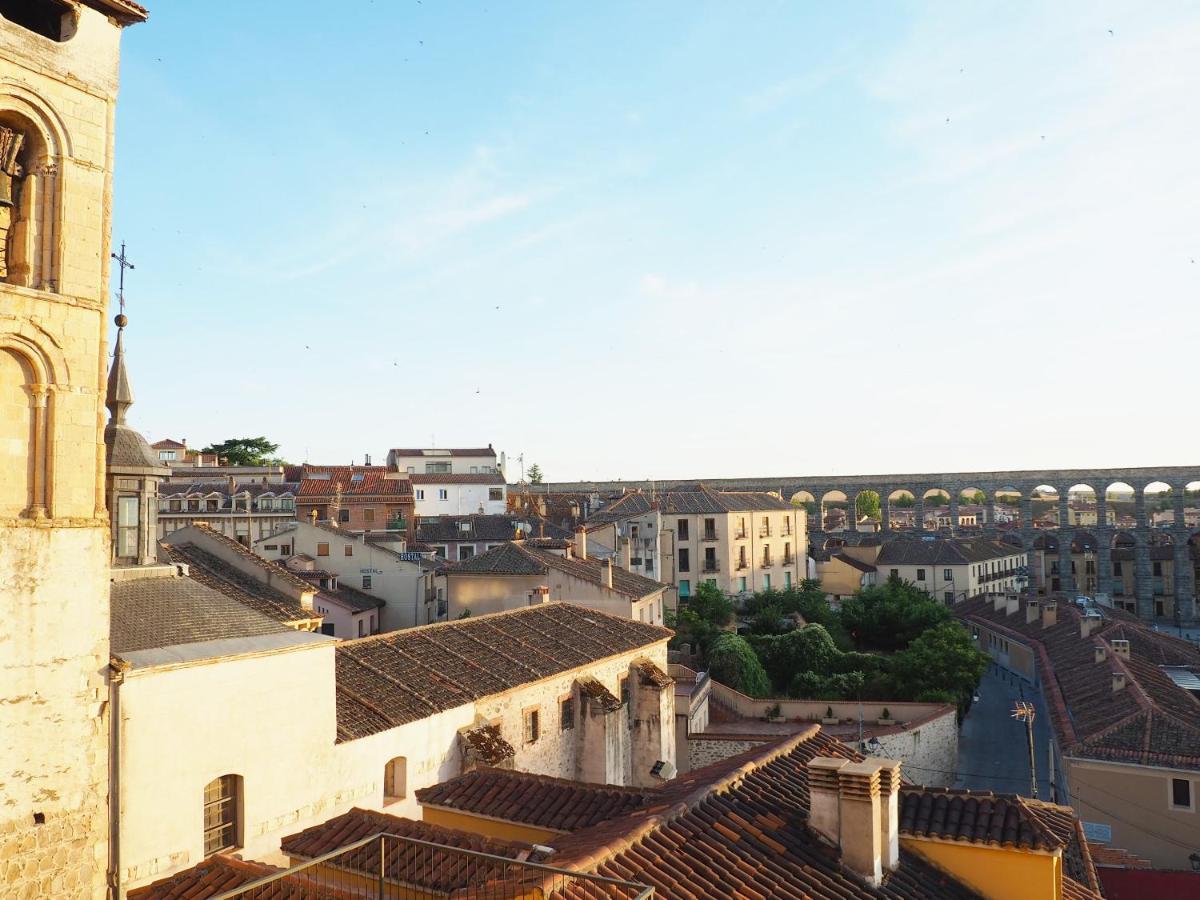 Hotel Ele Acueducto Segovia Bagian luar foto