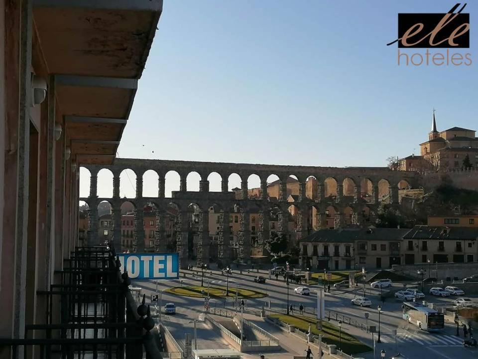 Hotel Ele Acueducto Segovia Bagian luar foto