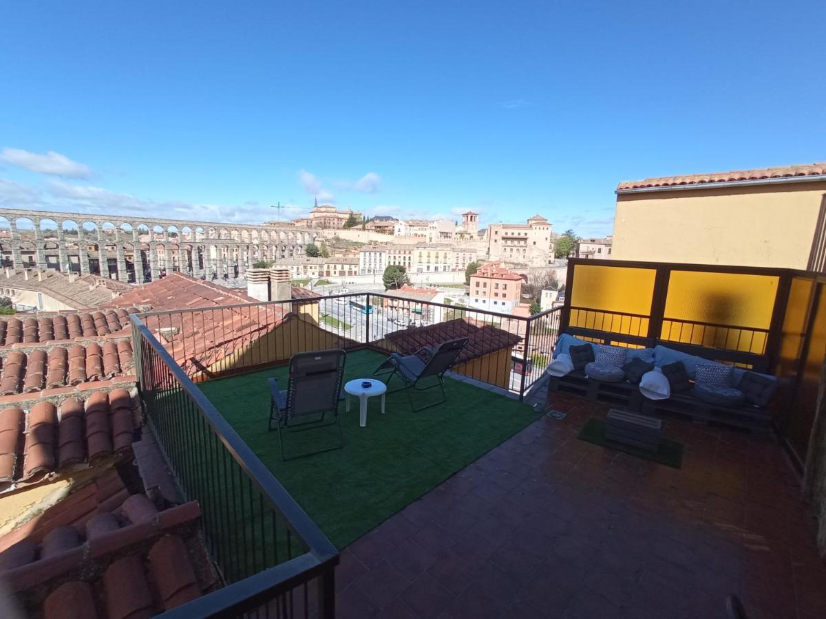 Hotel Ele Acueducto Segovia Bagian luar foto
