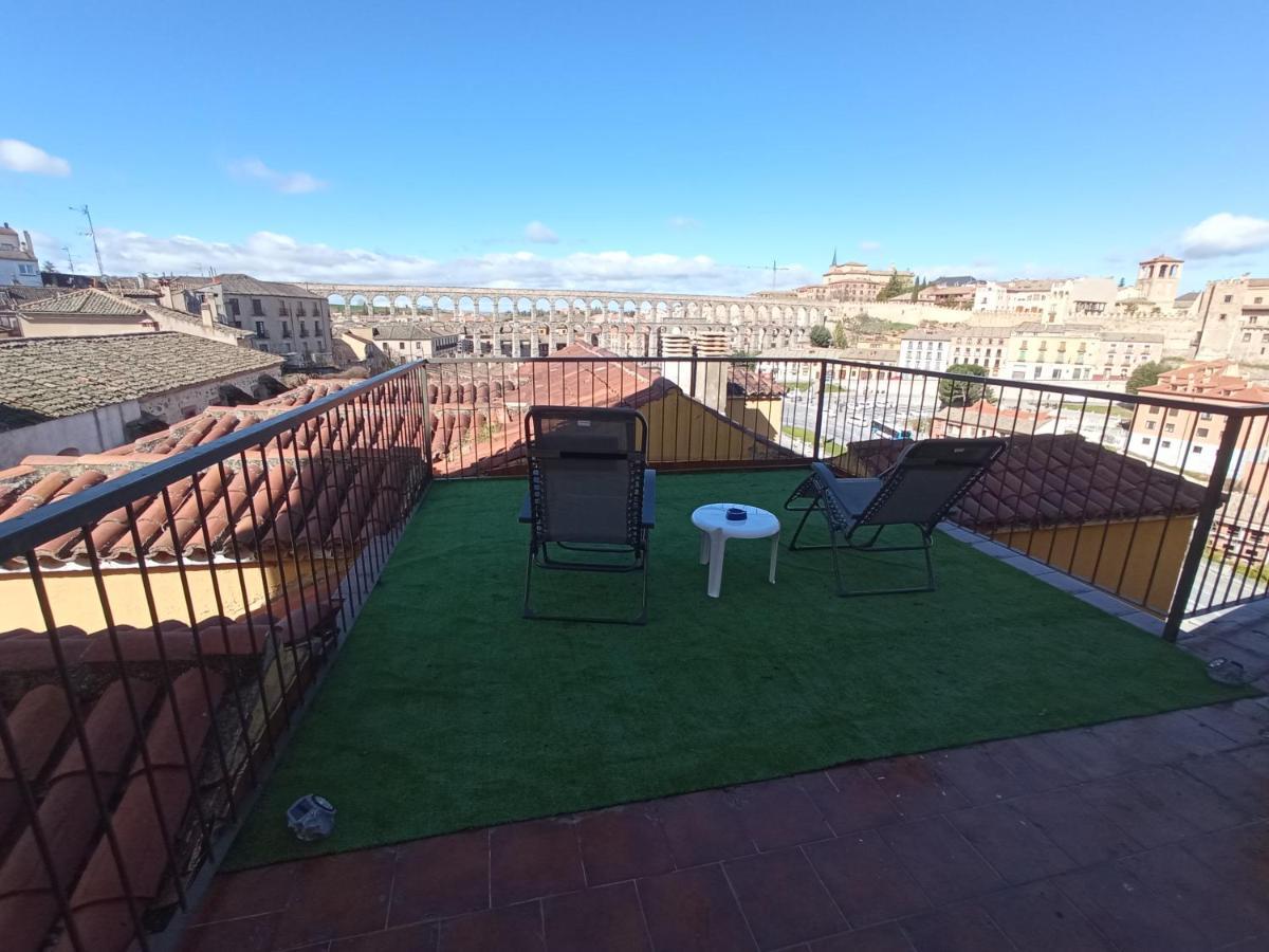 Hotel Ele Acueducto Segovia Bagian luar foto