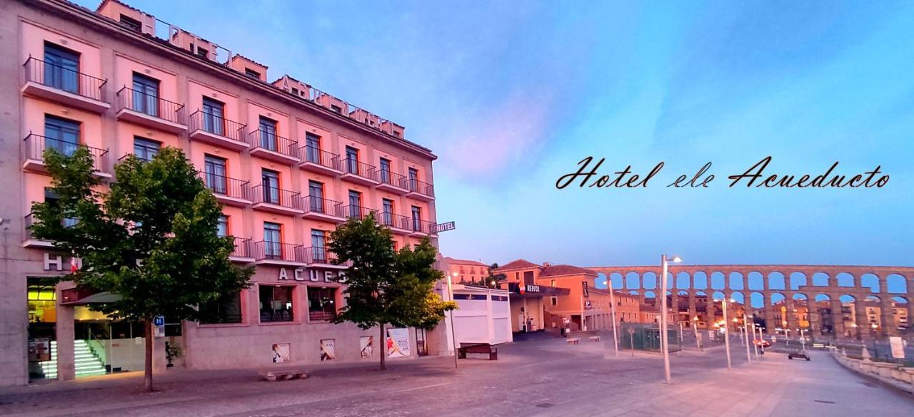 Hotel Ele Acueducto Segovia Bagian luar foto