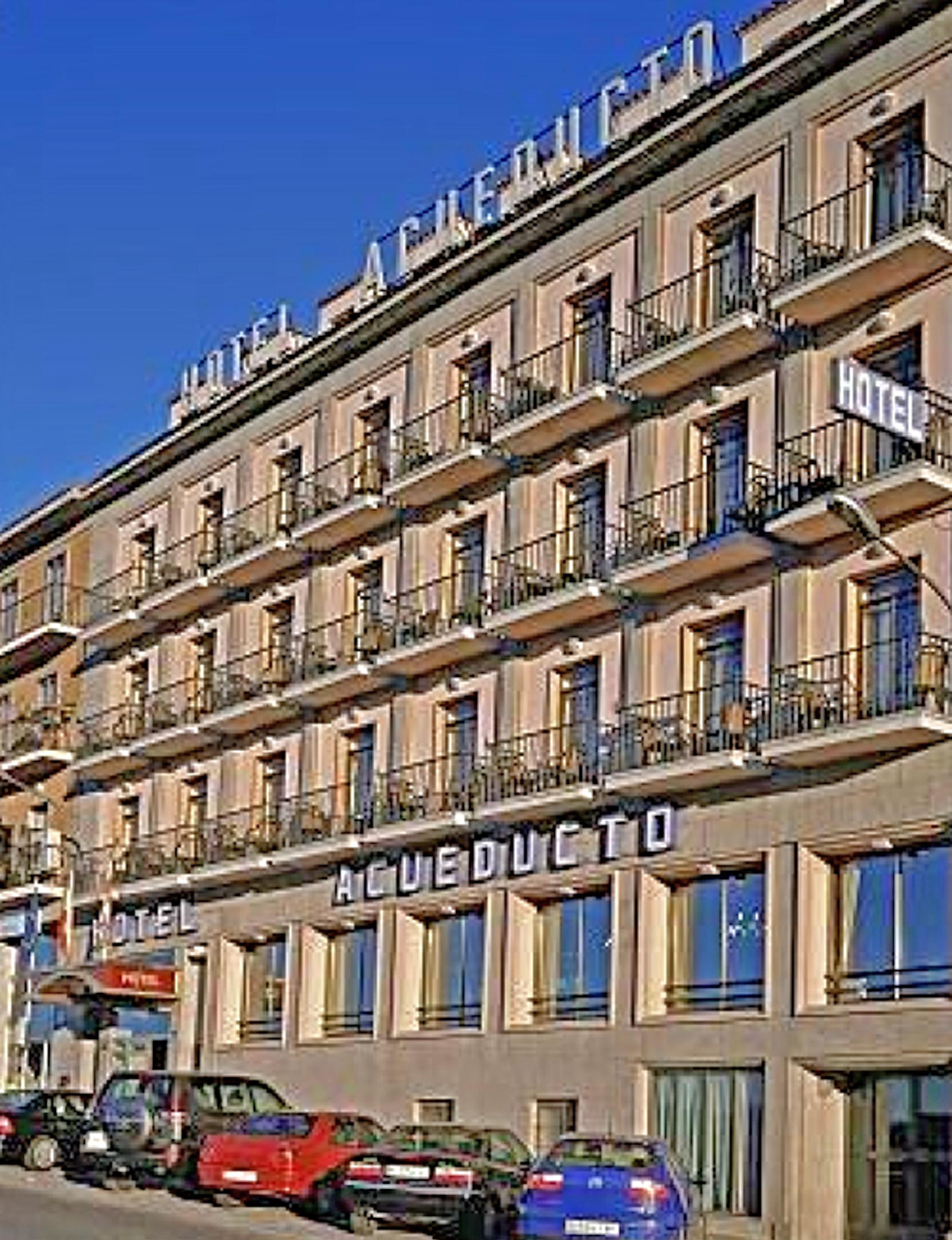 Hotel Ele Acueducto Segovia Bagian luar foto